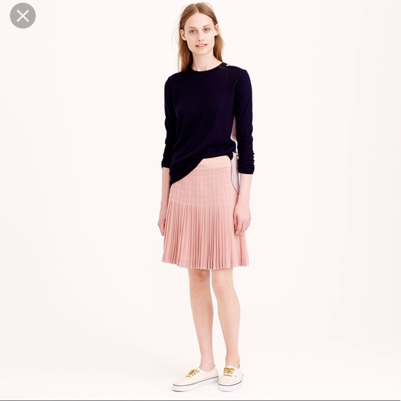 J. Crew Dresses & Skirts - J.Crew Pleated Lattice Skirt